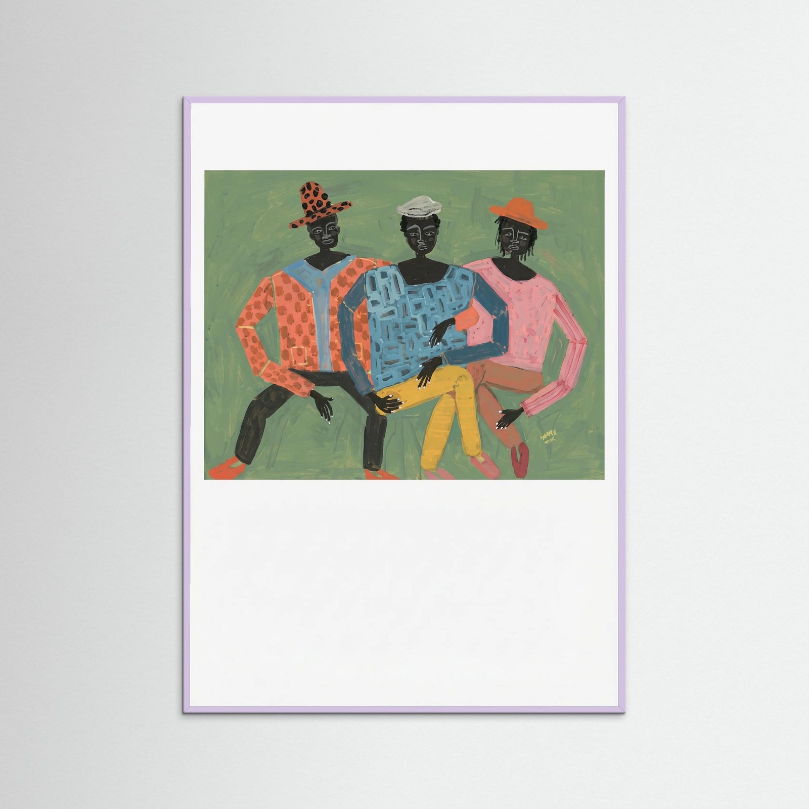 Lilac Wood Vibrant Trio