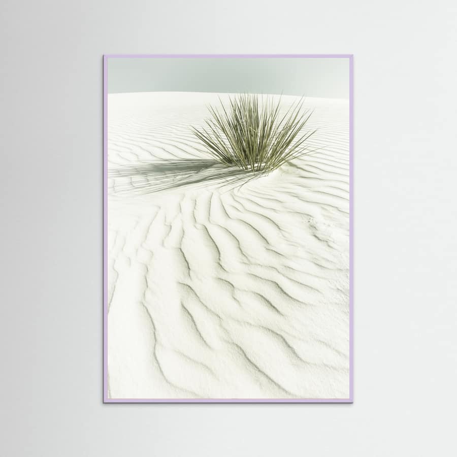 WHITE SANDS Idyllic vintage scenery Poster – poster och konsttryck