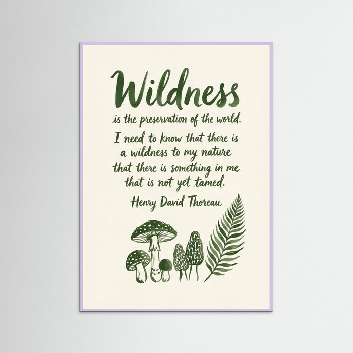 Lilac Wood Walking Thoughts