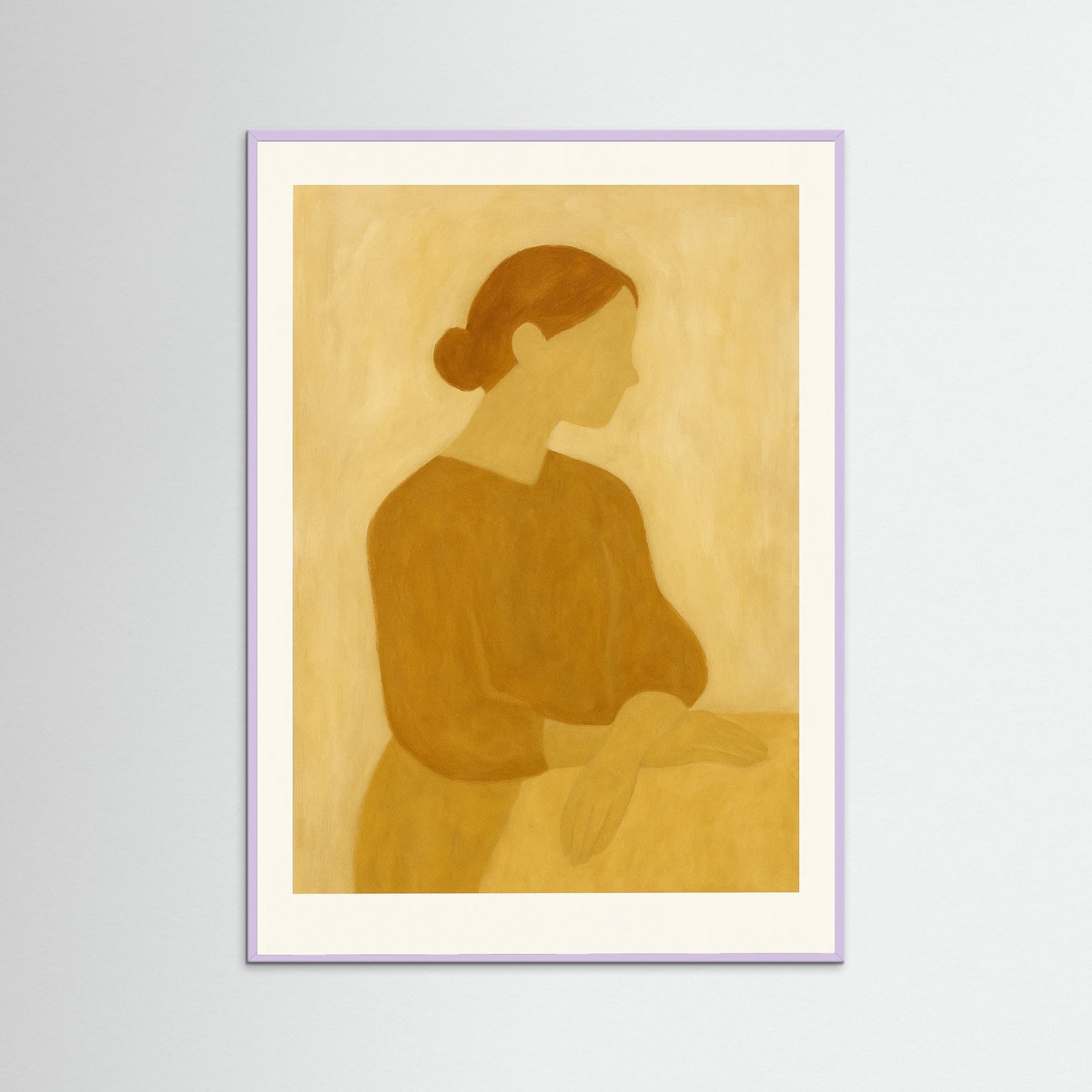 Lilac Wood Warm Frame