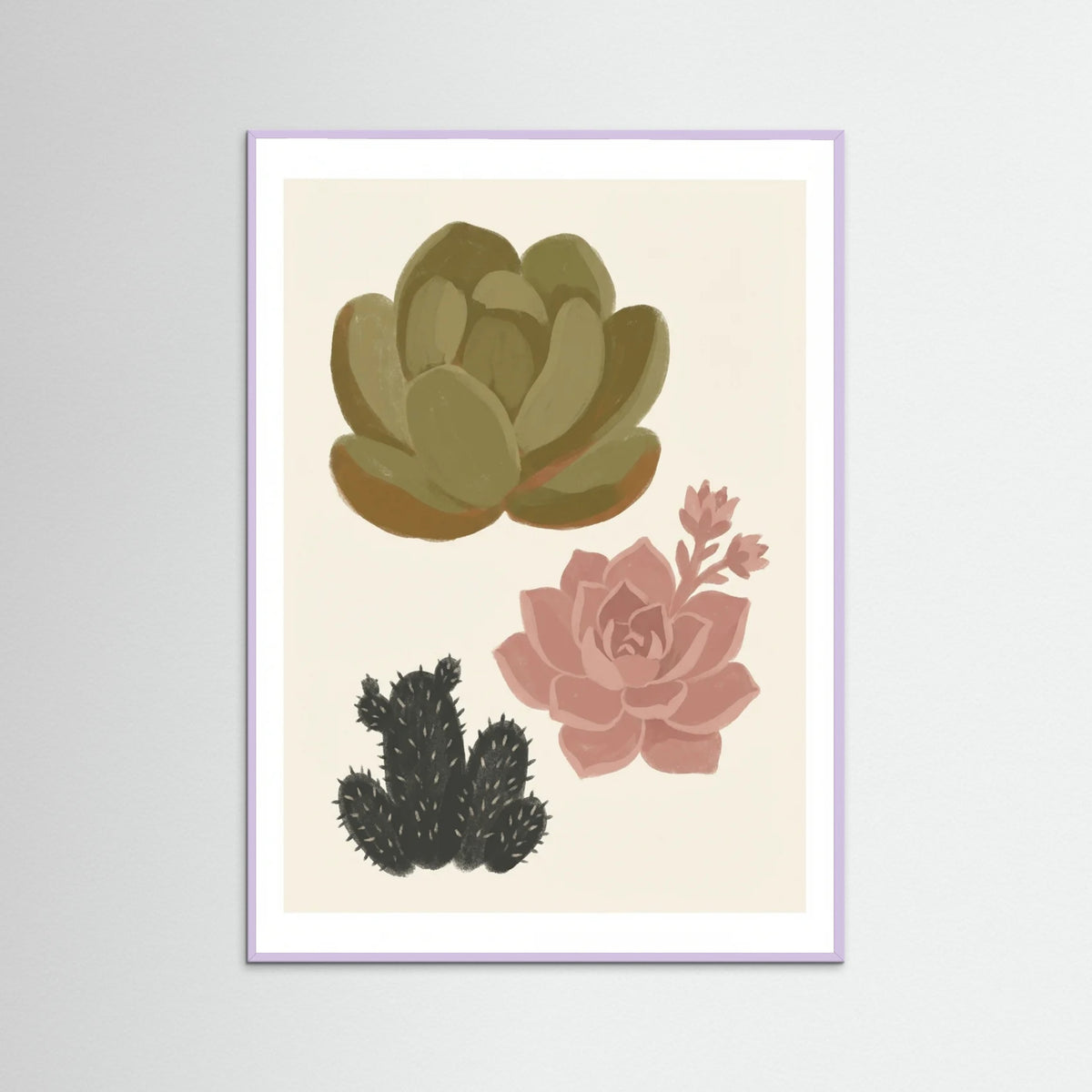 Lilac Wood Warm Petals