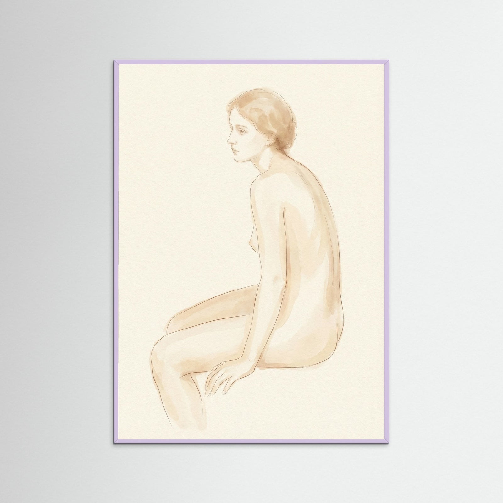 Lilac Wood Washing Nude