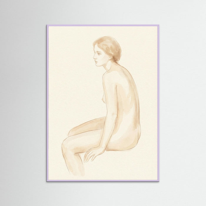 Lilac Wood Washing Nude