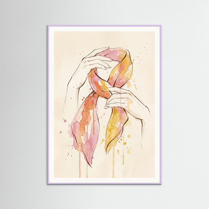 Lilac Wood Watercolor Muse
