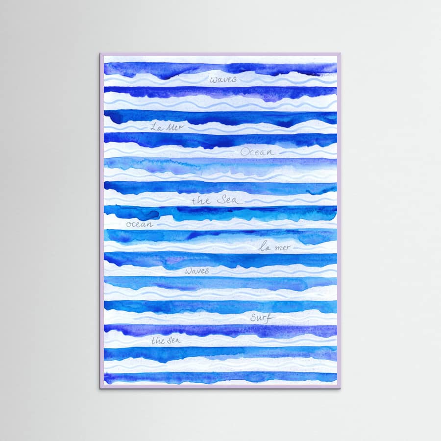 Poster Waves – poster e stampa artistica