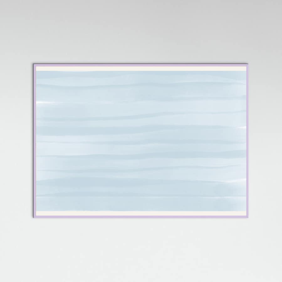 Plakat Waves of Blue – plakat i druk artystyczny