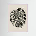 Lilac Wood Wavy Silhouette