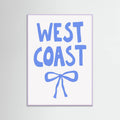 West Coast Poster – poster and art print