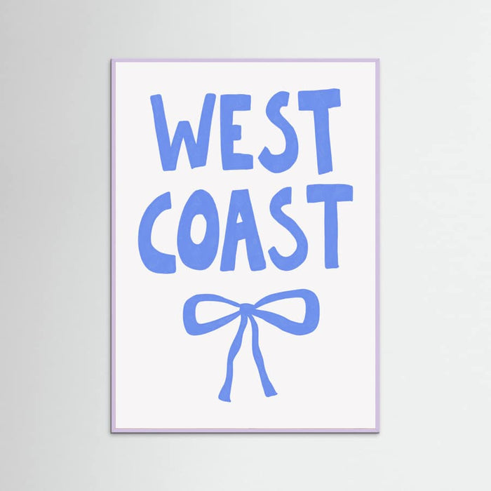 West Coast Poster – poster and art print