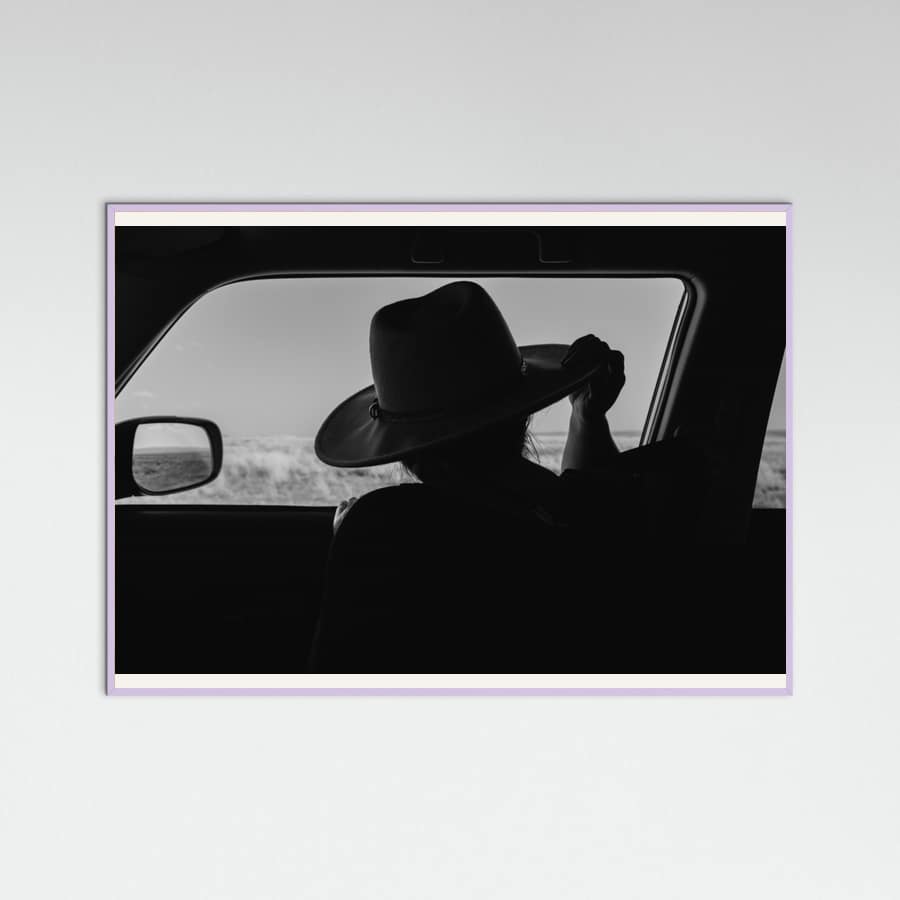Lilac Wood West Texas Explorer Poster