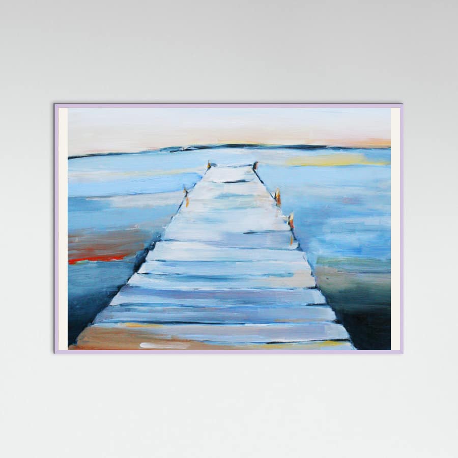 Wet Dock Poster – plakat og kunsttryk