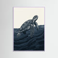 Lilac Wood Whales Ascent