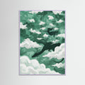 Lilac Wood Whimsical Ascent