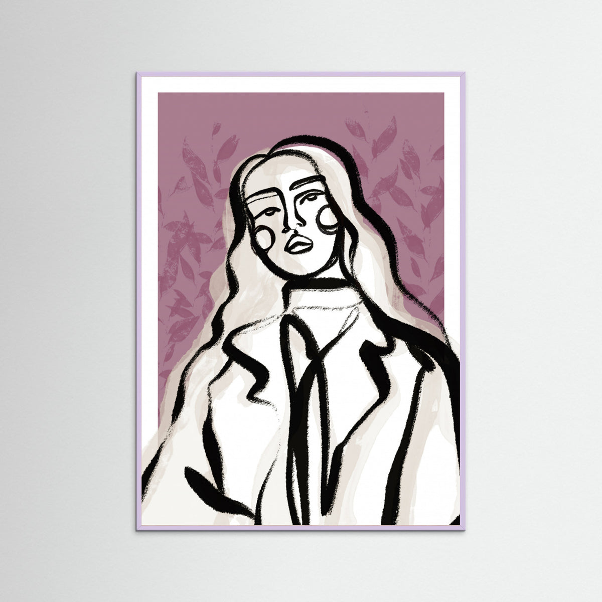 Lilac Wood Whimsical Essence Poster