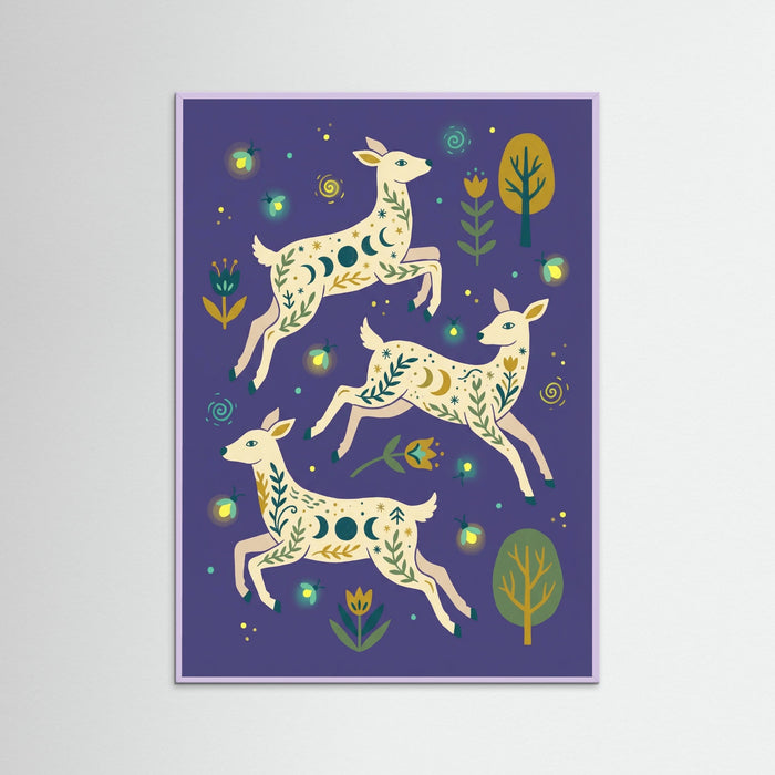 Lilac Wood Whimsical Spirit Horses