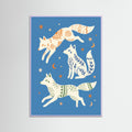 Lilac Wood Whimsical Spirit Horses