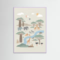 Lilac Wood Whimsical World Atlas