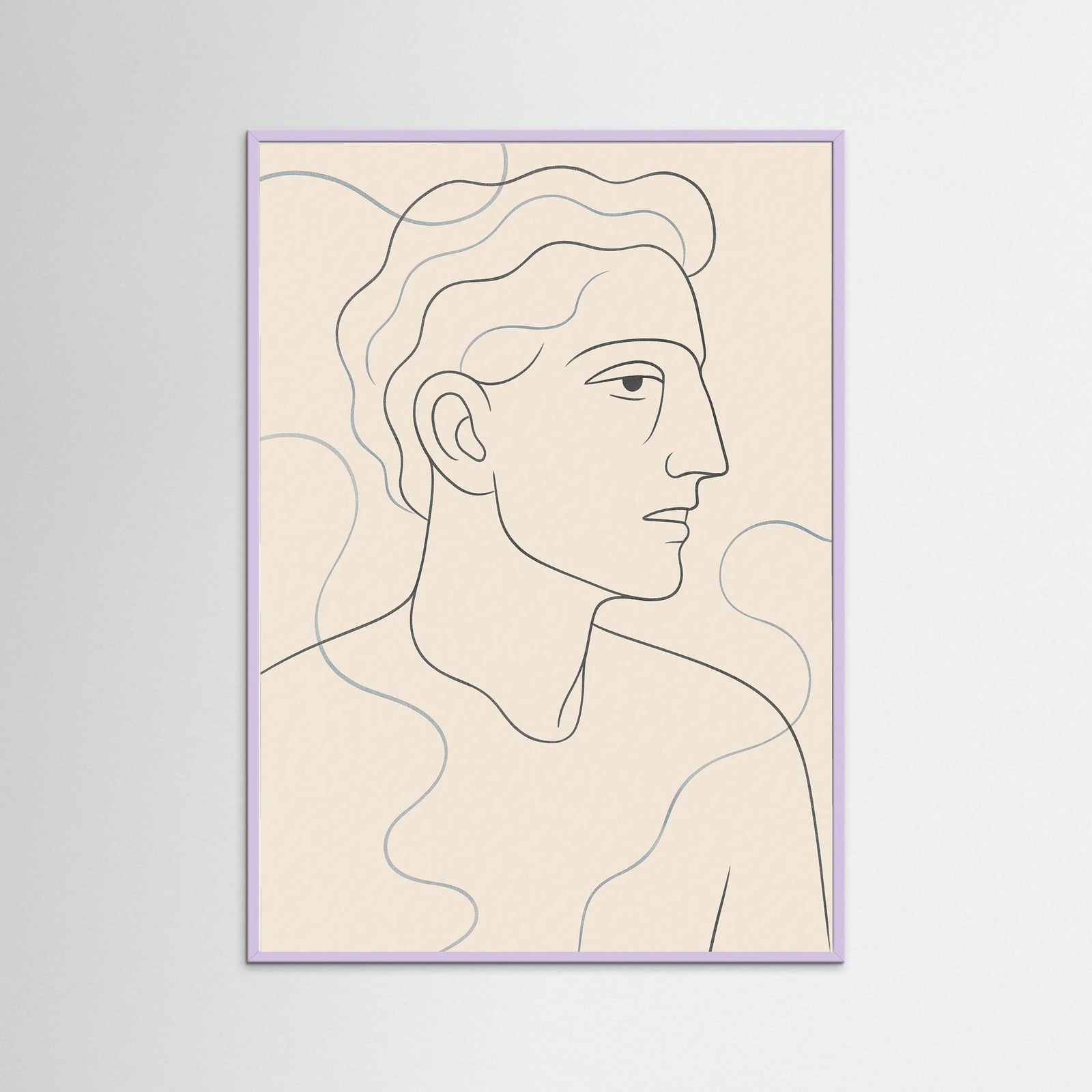 Lilac Wood Whispering Lines