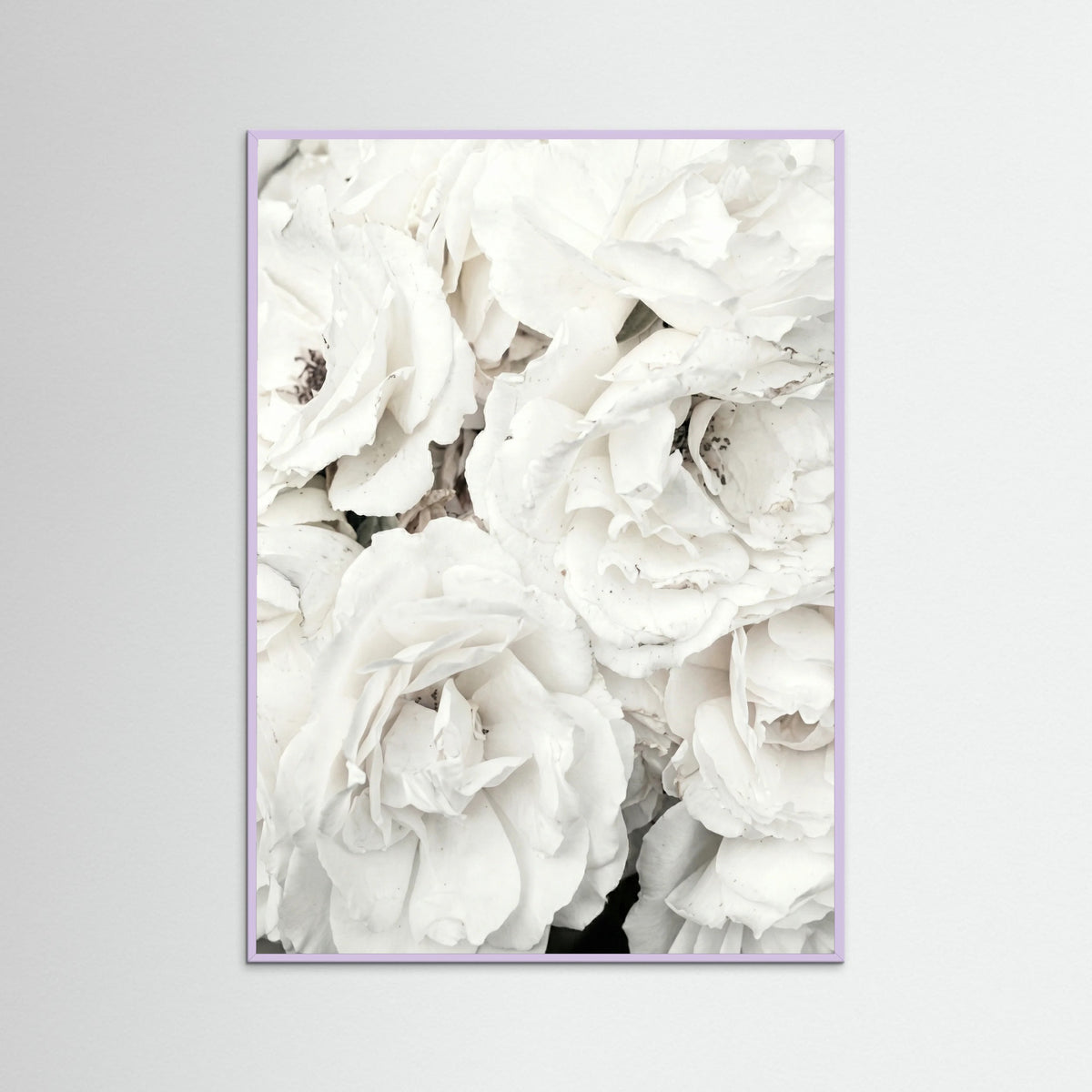 Lilac Wood White Petal Embrace