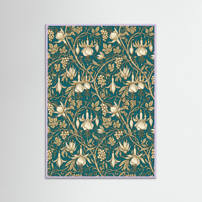 Lilac Wood Wild Tulip Pattern