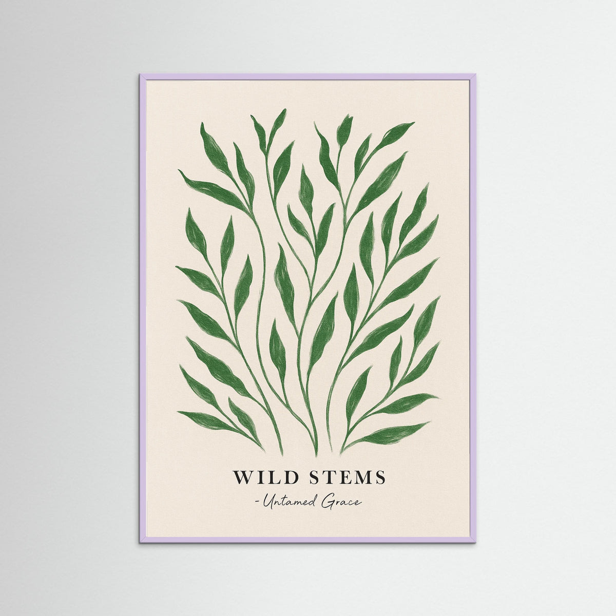 Lilac Wood Wild stems