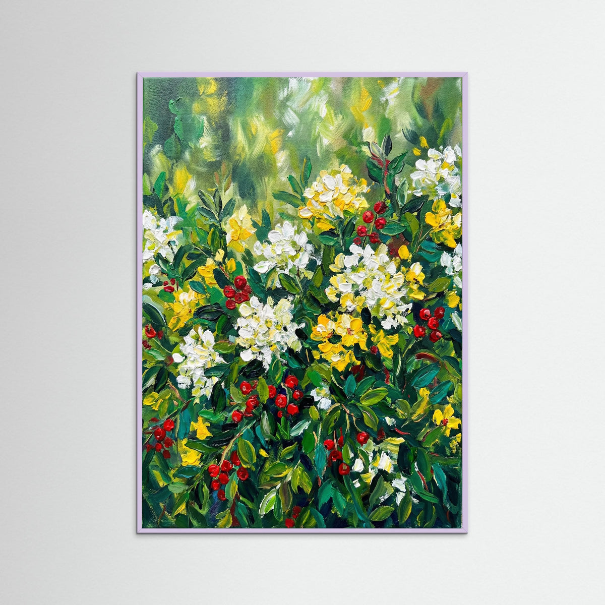 Lilac Wood Wildflower Burst