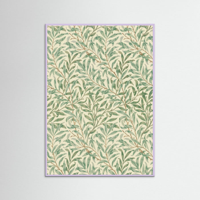 Lilac Wood Willow Boughs Motif