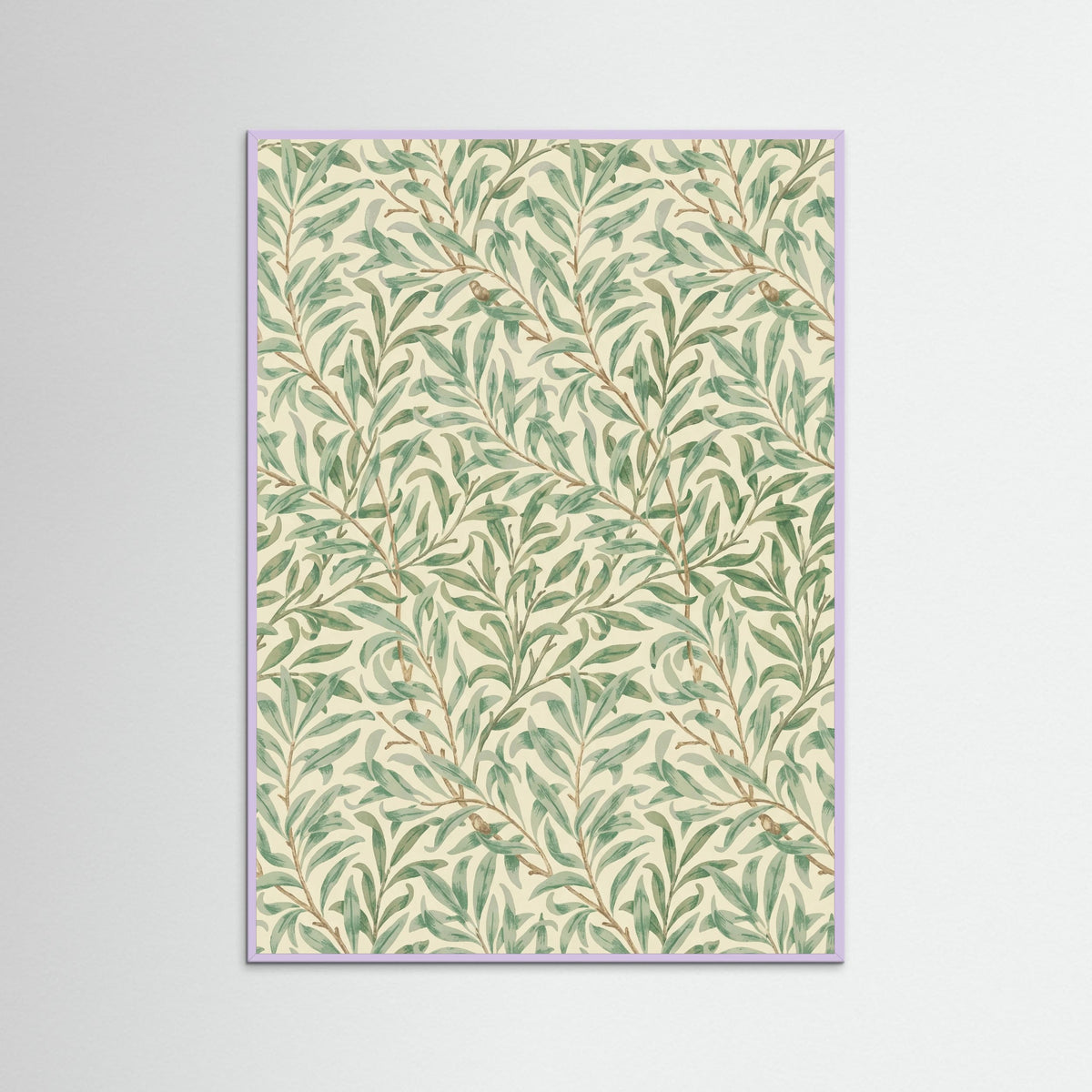 Lilac Wood Willow Boughs Motif