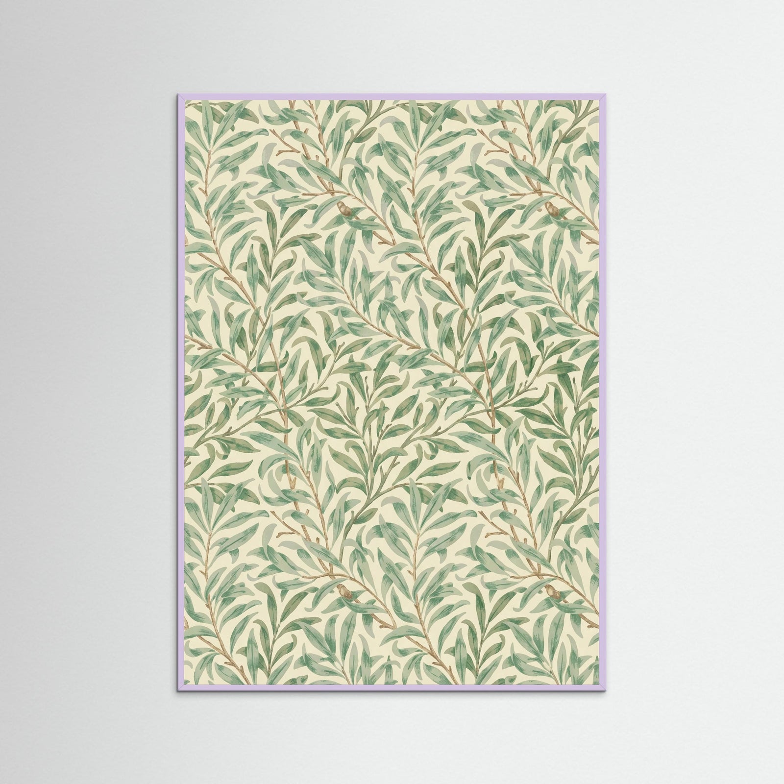 Lilac Wood Willow Boughs Motif
