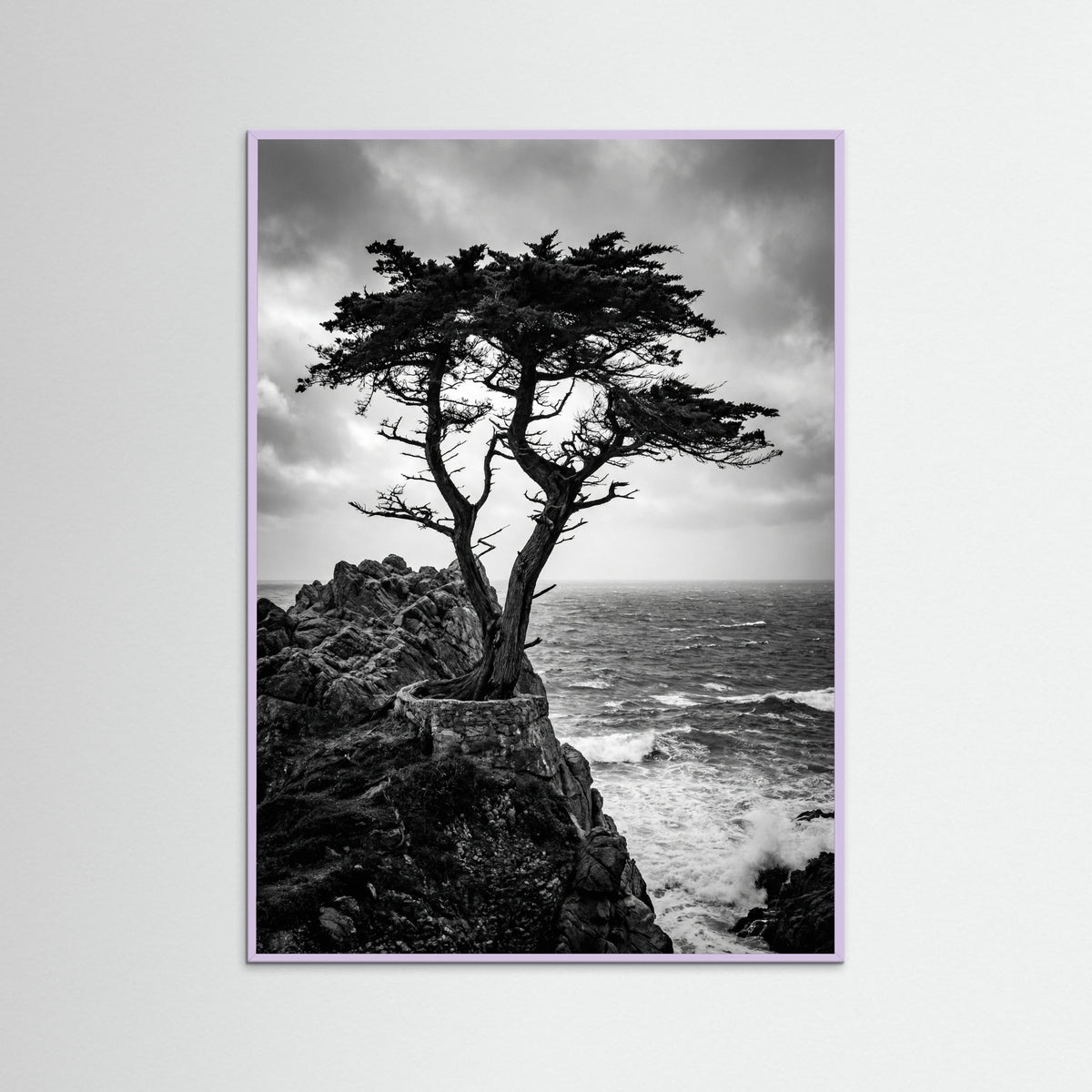 Lilac Wood Windblown Grace