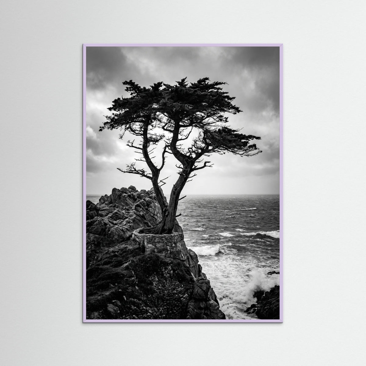 Lilac Wood Windblown Grace