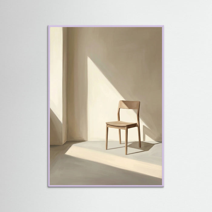 Lilac Wood Window Light