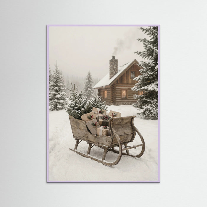 Lilac Wood Winter Beetle Journey