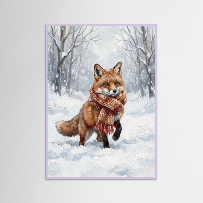 Lilac Wood Winter Friends