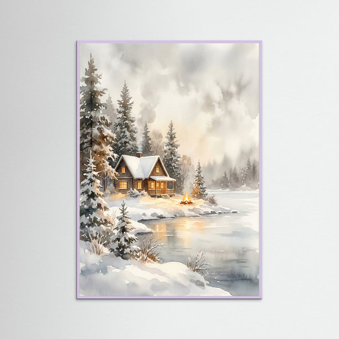 Lilac Wood Winter Glow