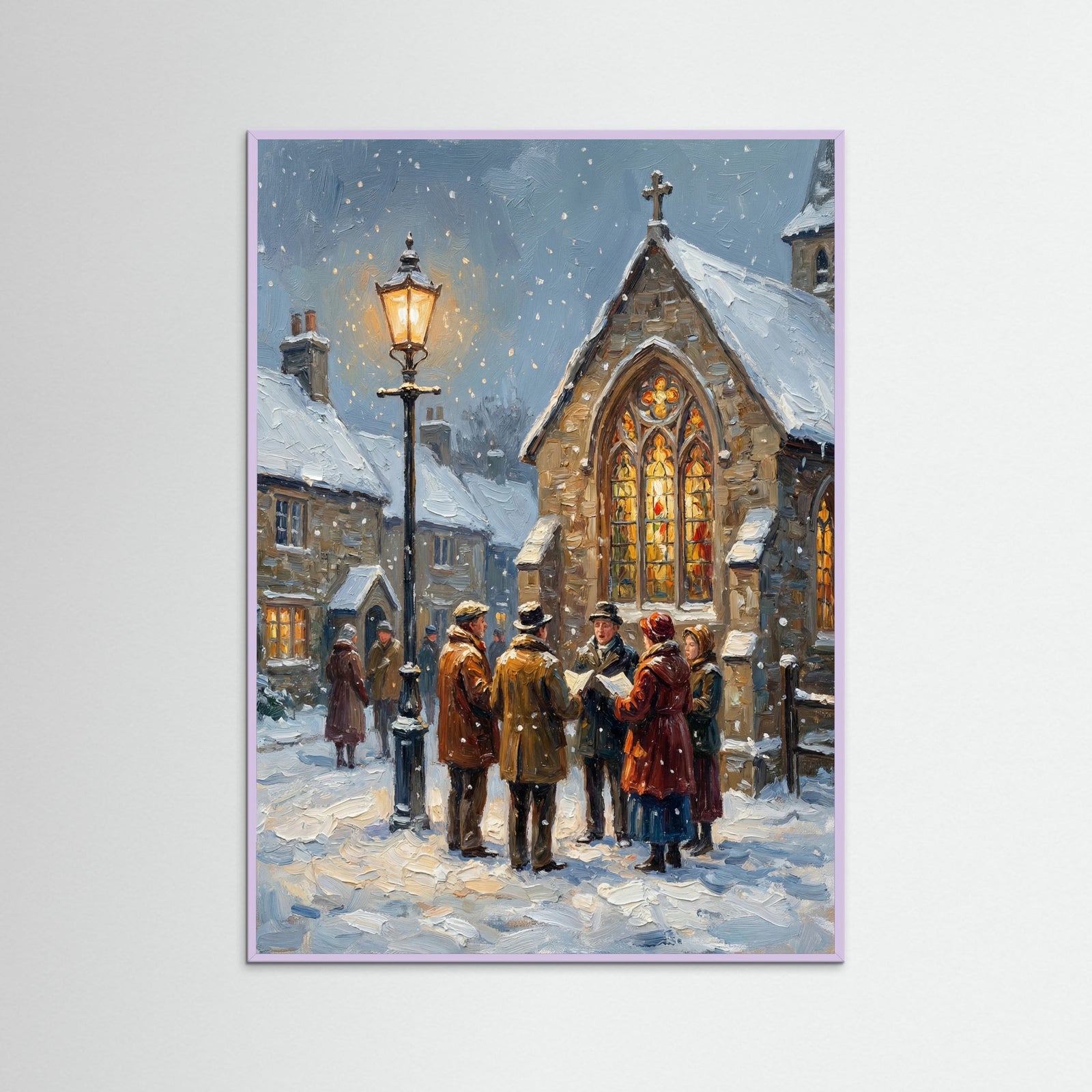 Lilac Wood Winter Market Glow