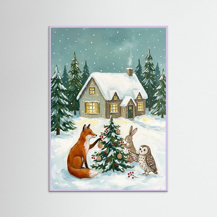 Lilac Wood Winter Merriment