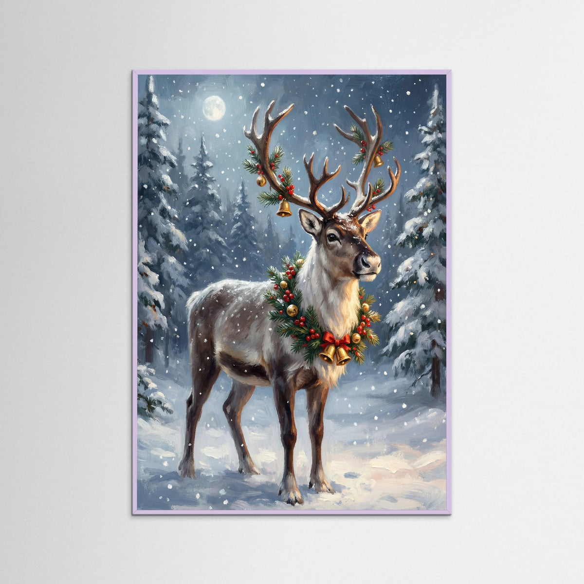 Lilac Wood Winter Nutcracker