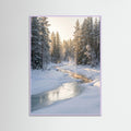 Lilac Wood Winter Sunscape