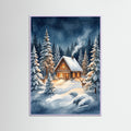 Lilac Wood Winter Village Glow