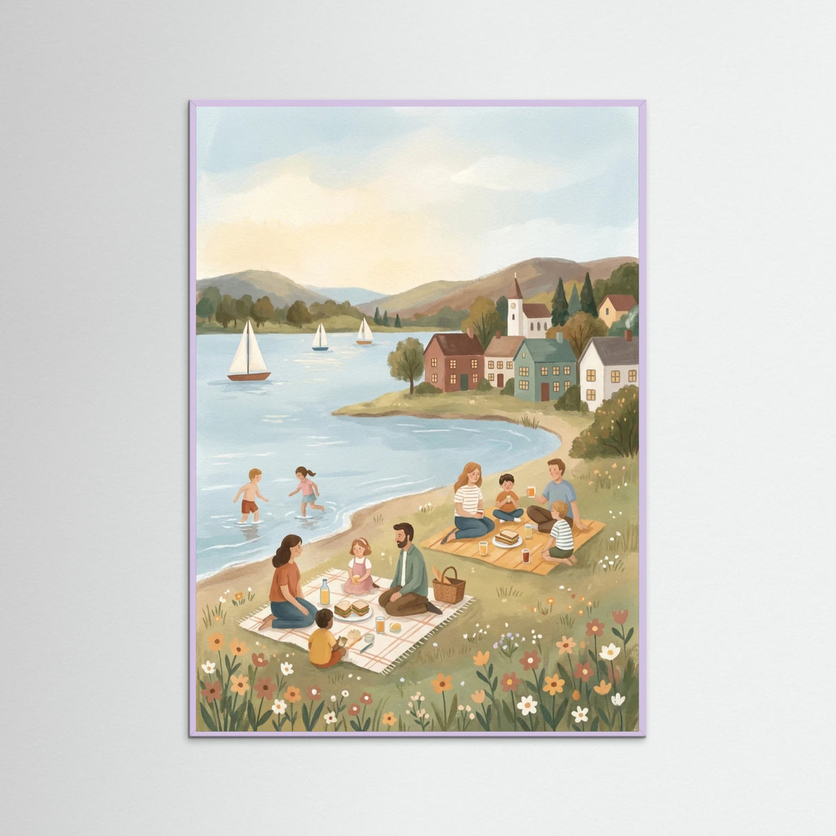 Lilac Wood Winter Village Skating