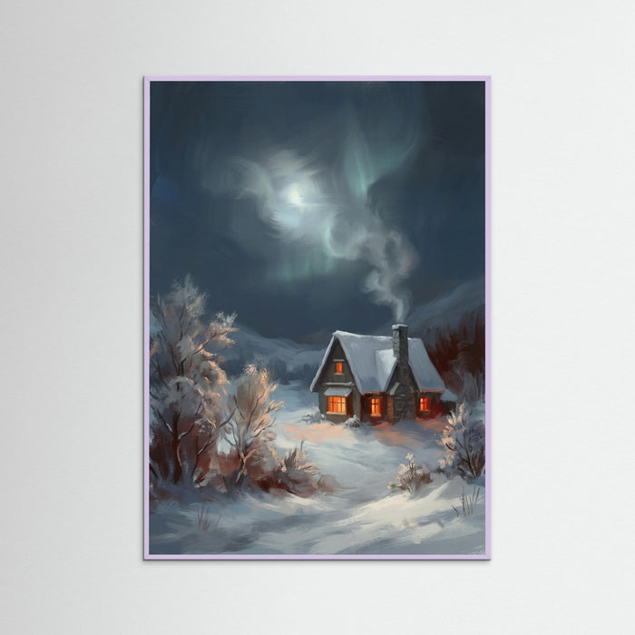 Lilac Wood Winters Embrace