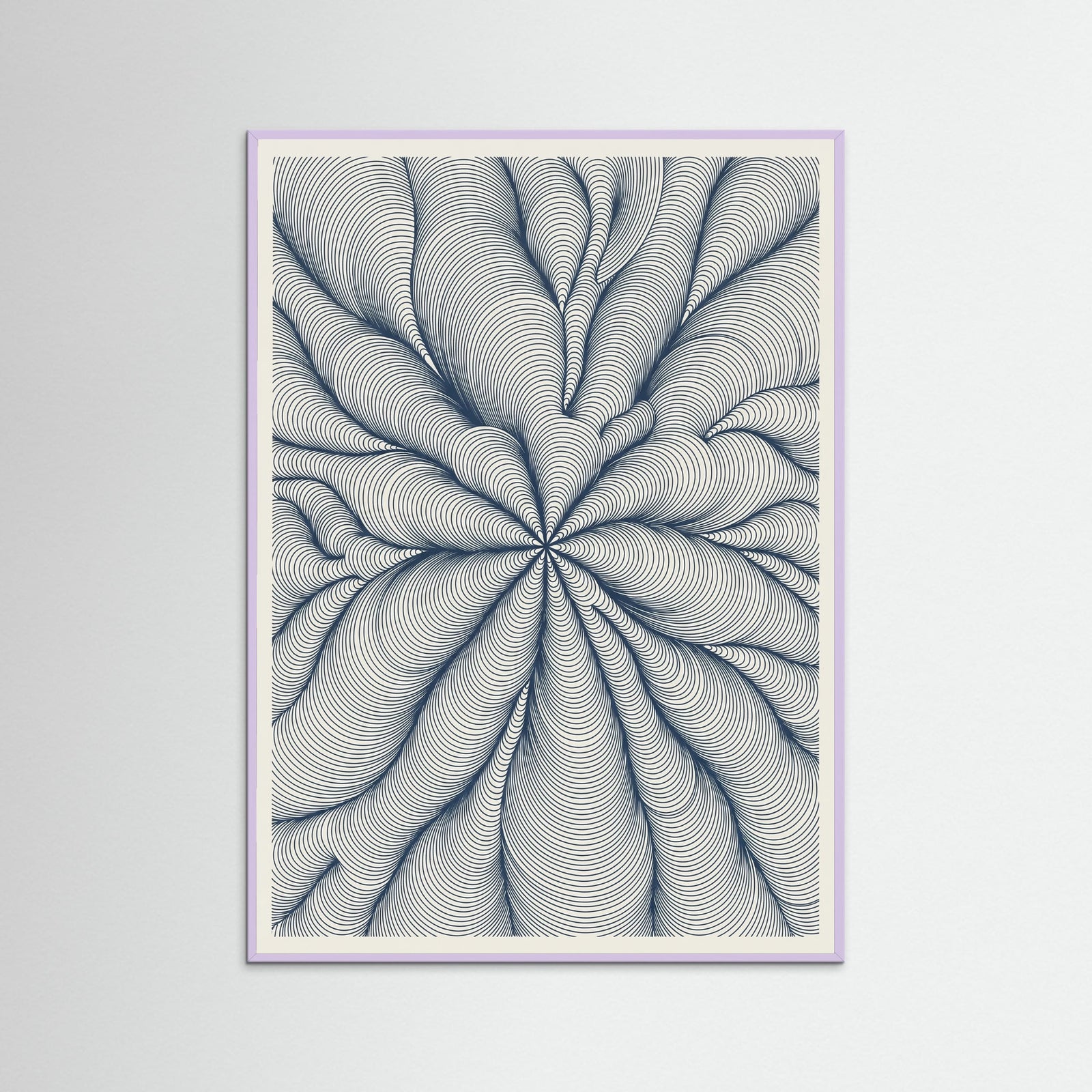 Lilac Wood Woven Current
