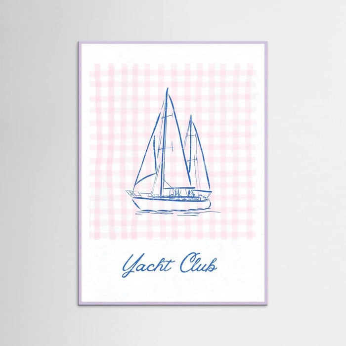 Póster Yacht Club – póster e impresión artística