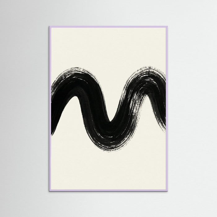Lilac Wood Zen Strokes