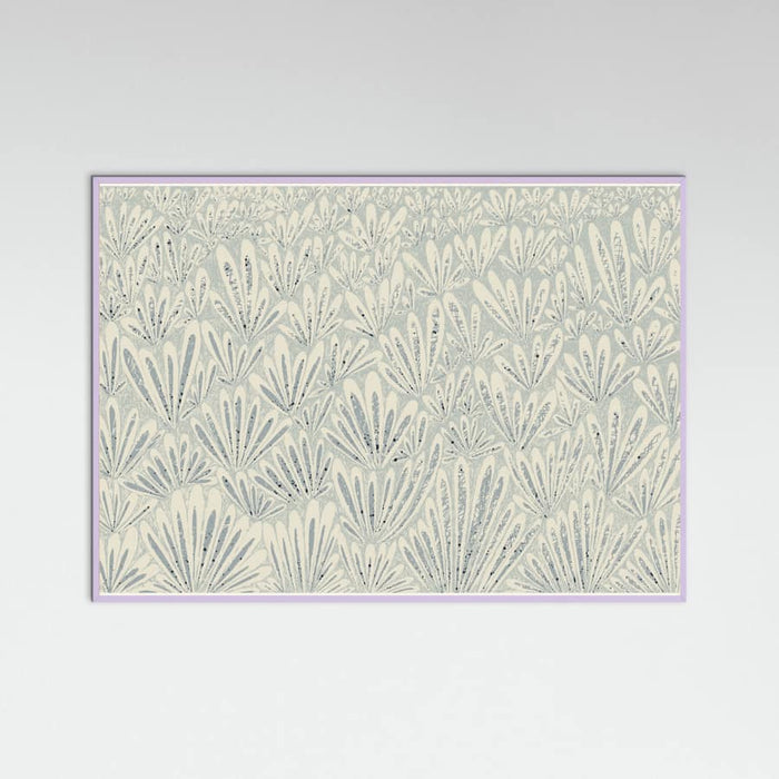 calming essentials meadow chalky blue Poster – poster and art print