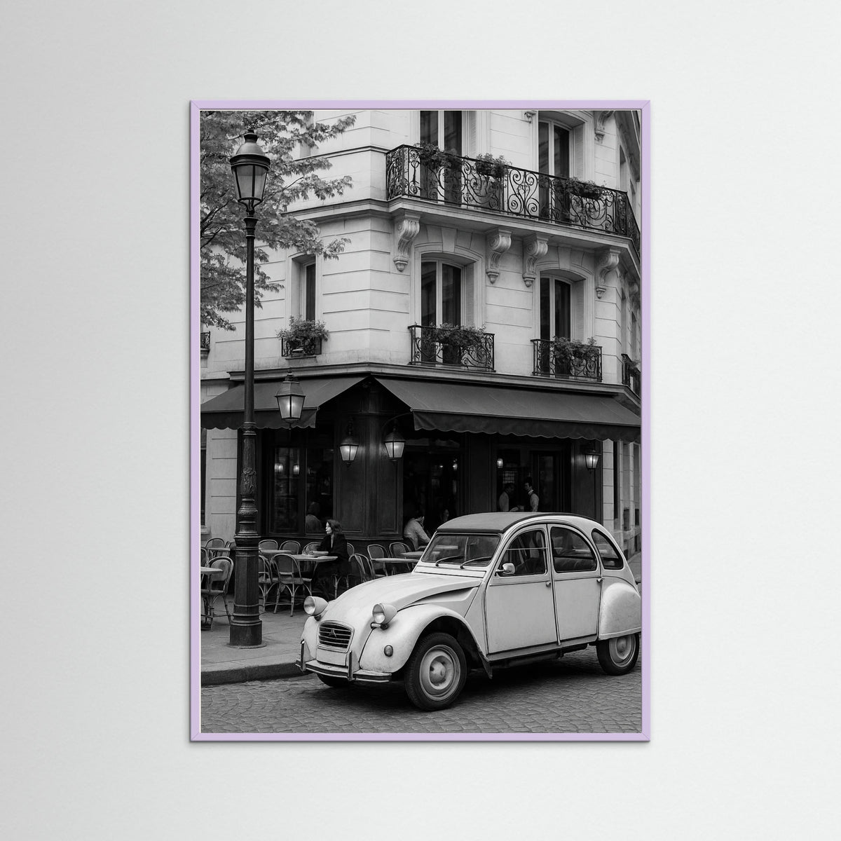 Lilac Wood photo Parisian Cafe Scene