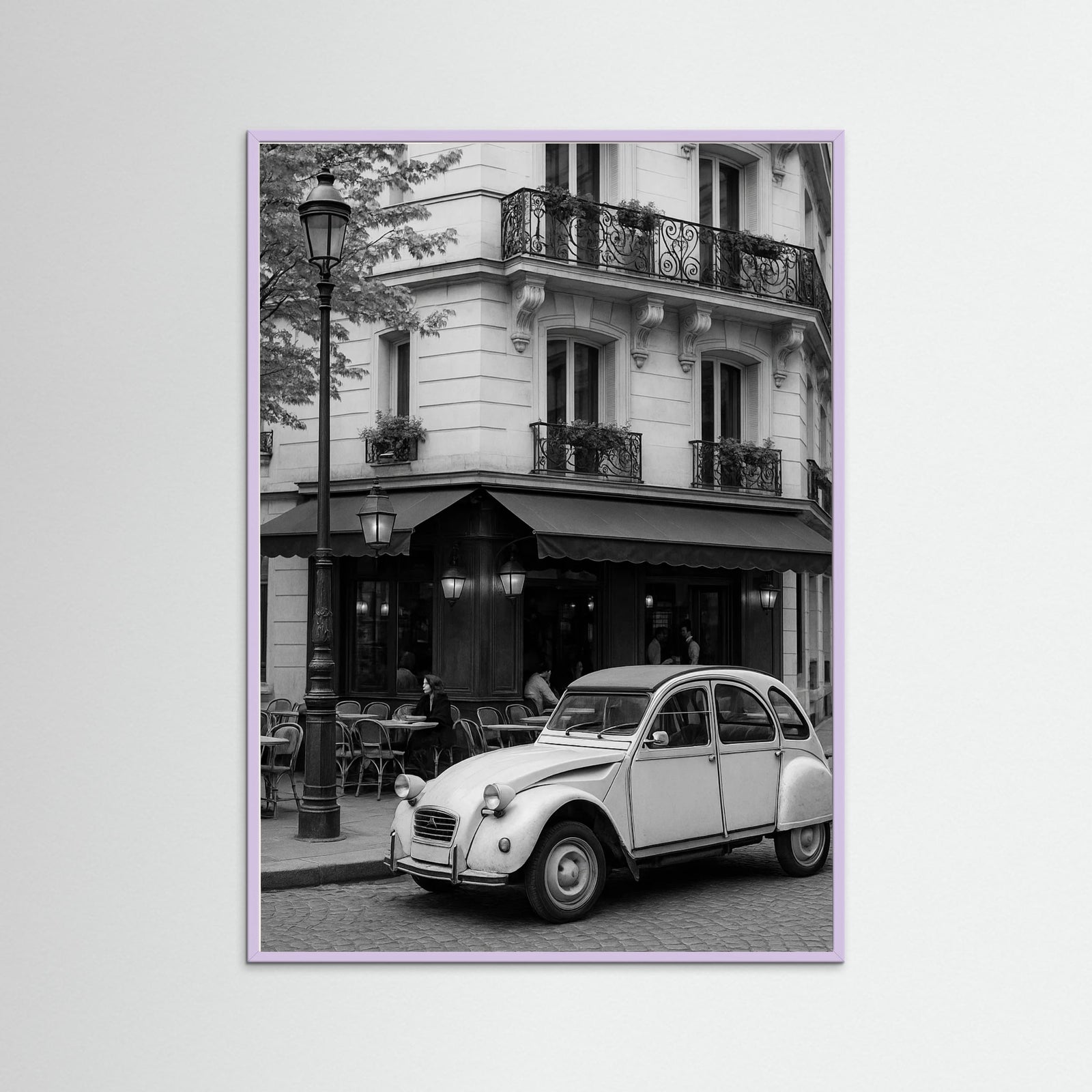 Lilac Wood photo Parisian Cafe Scene