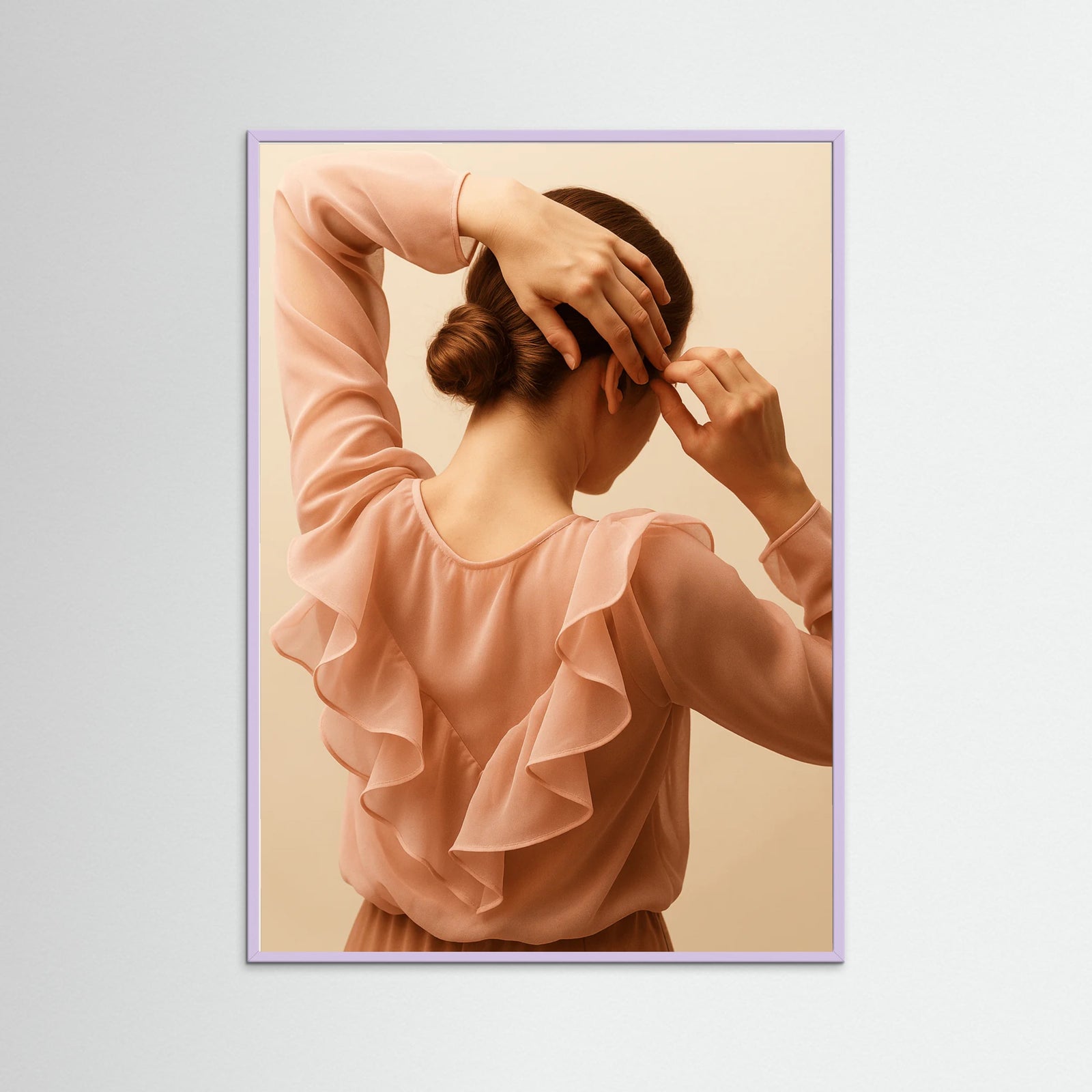 Lilac Wood photo Pink Silhouette