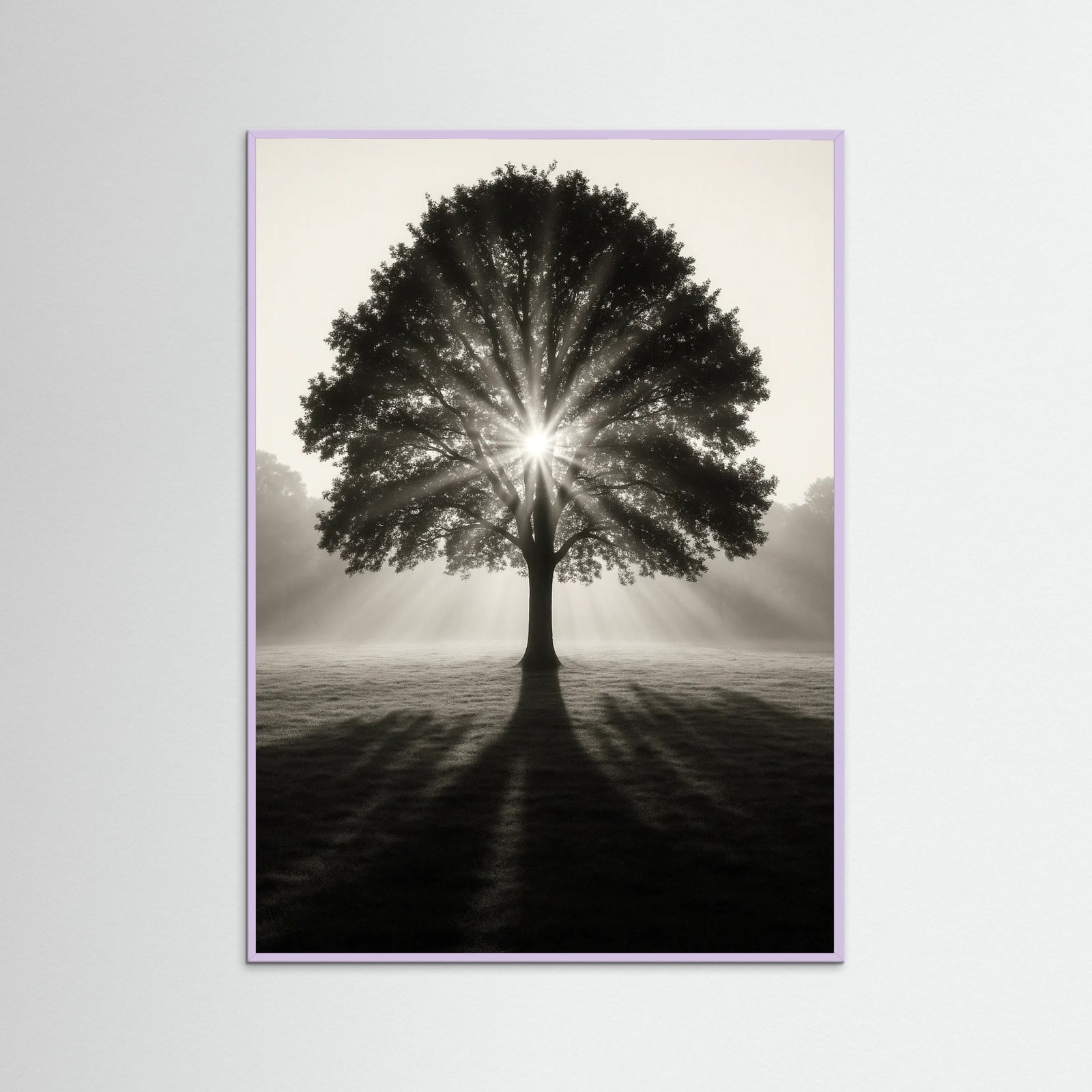 Lilac Wood photo Sunlit Tree